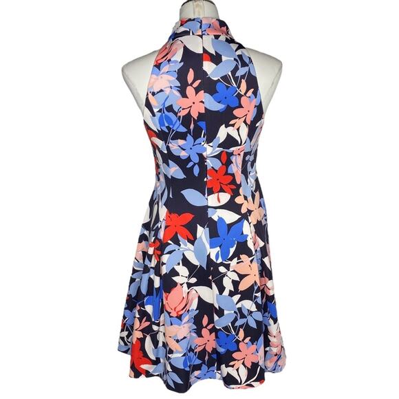 Vince Camuto Floral Halter Dress size 10 - Picture 3 of 9
